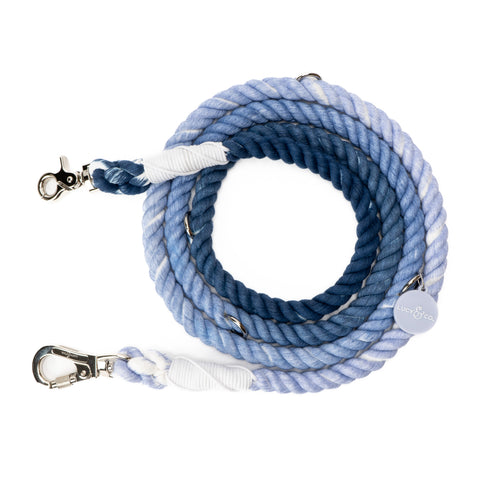 Hands-Free Rope Leash - Blueberry Twist