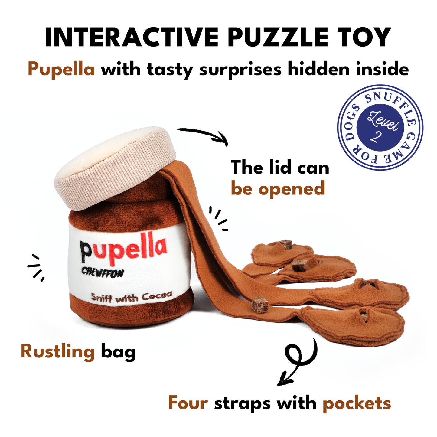 Pupella Dog Snuffle Dog Toy