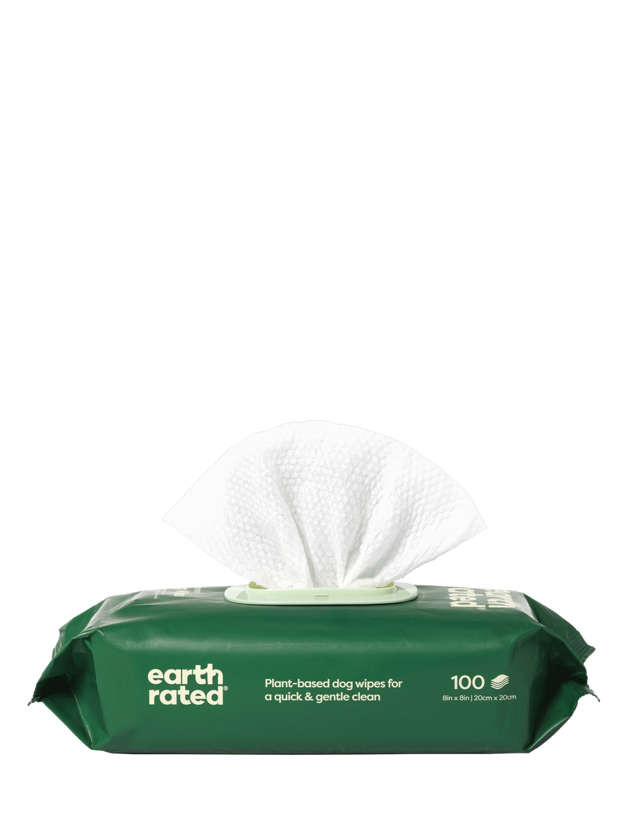 Plant-Based Dog Grooming Wipes 100ct