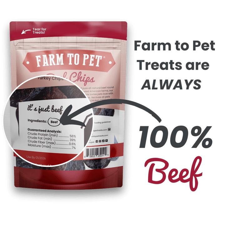 Beef Chips Dog Treats