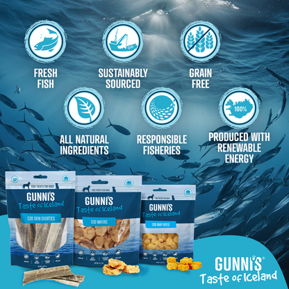 Gunni's Cod Baby Bites 2.5oz