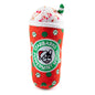 Starbarks Puppermint Mocha - Holiday Dots Cup Dog Toy