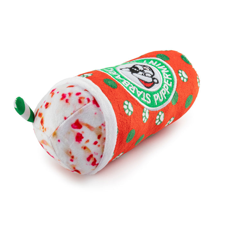 Starbarks Puppermint Mocha - Holiday Dots Cup Dog Toy