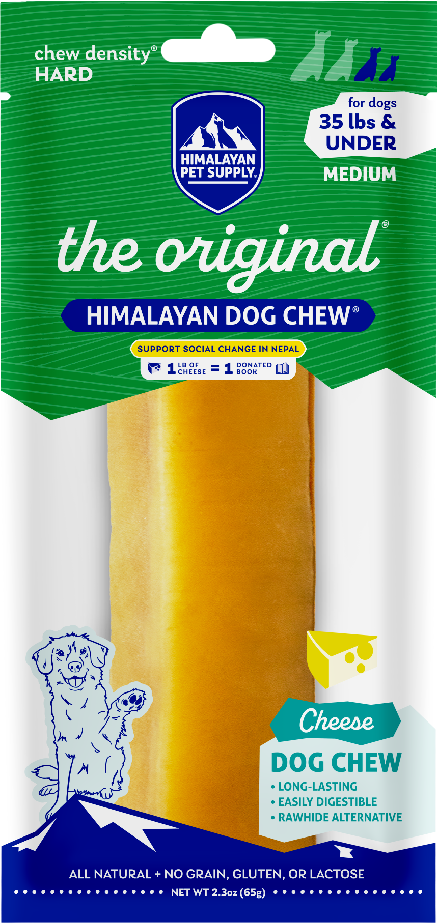 Himalayan Dog Chew Original, Medium(35lbs & under)