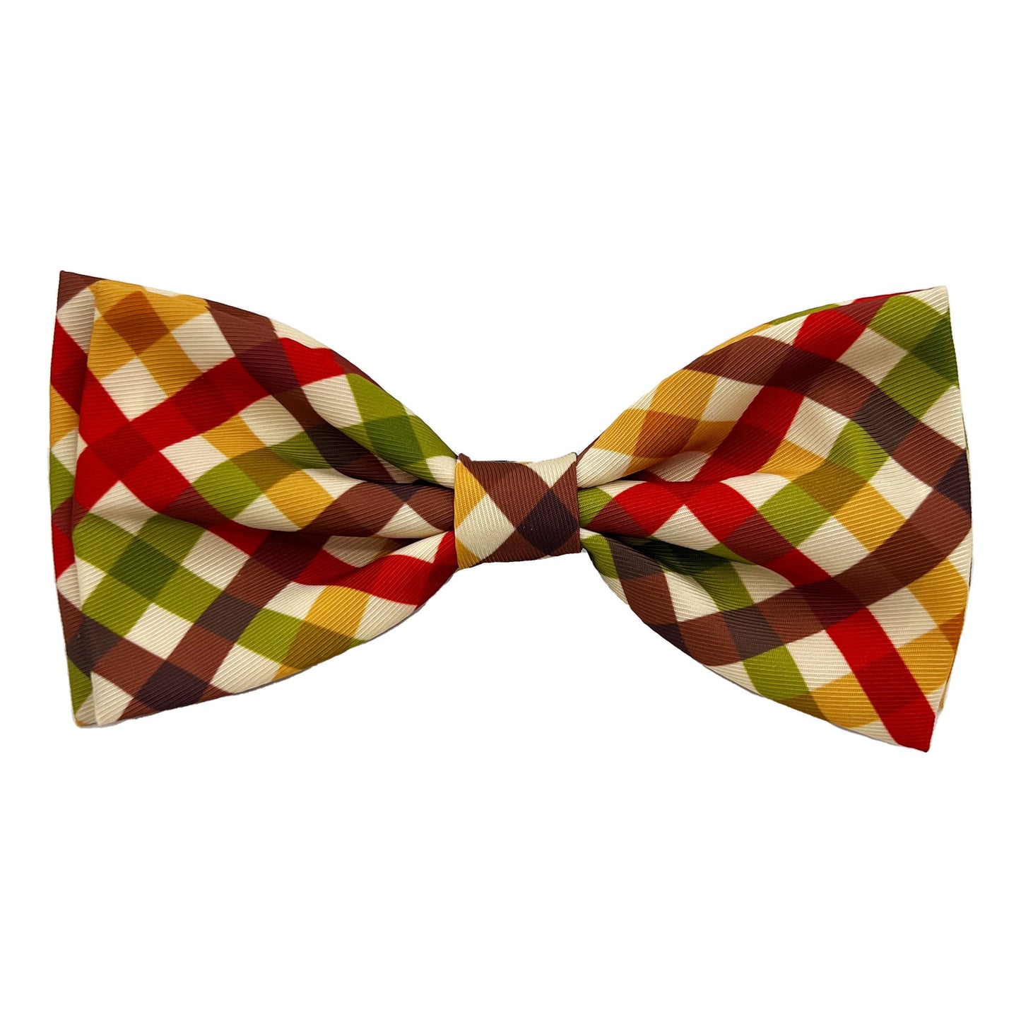 Harvest Check Bow Tie