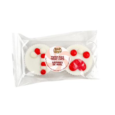 Christmas Pre-Packaged Treats 2pk Treat Cup