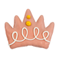 Crown Cookie - Pink