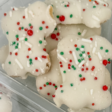 Holiday Sprinkled Small Bone Cookie