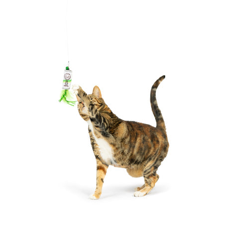 Kitty Klaw Lime Teasers 2pk Cat Wand Refil