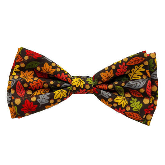 Leaves & Nuts Bow Tie