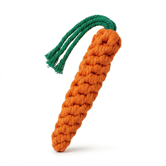 Carrot Rope Toy, Large