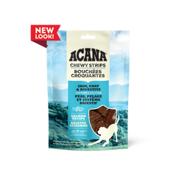 ACANA Chewy Strips Dog Treats, Salmon Recipe