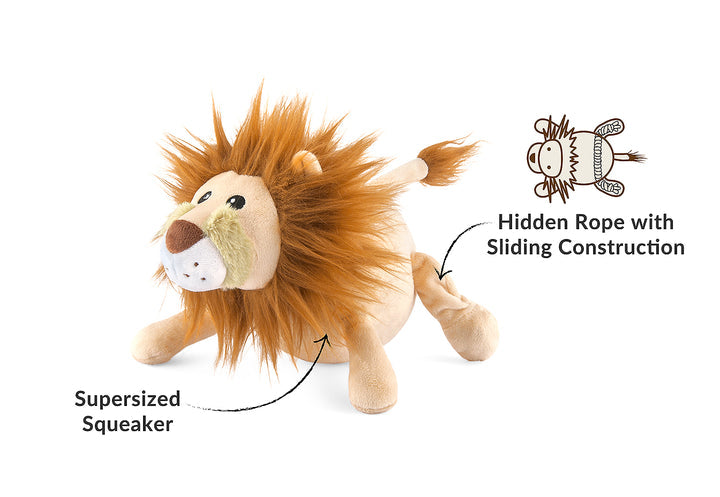 Big Five of Africa - Lion Dog Toy