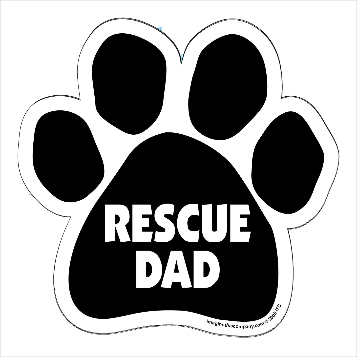 Car Magnet - Rescue Dad