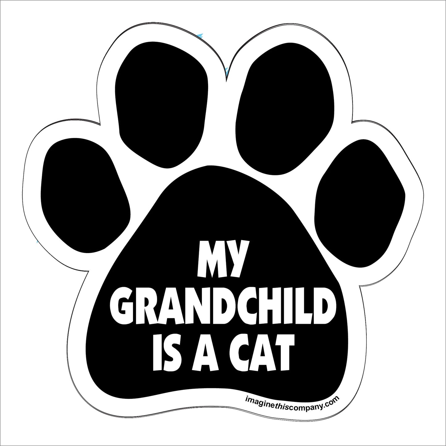 Car Magnet - My Grandchild is a Cat