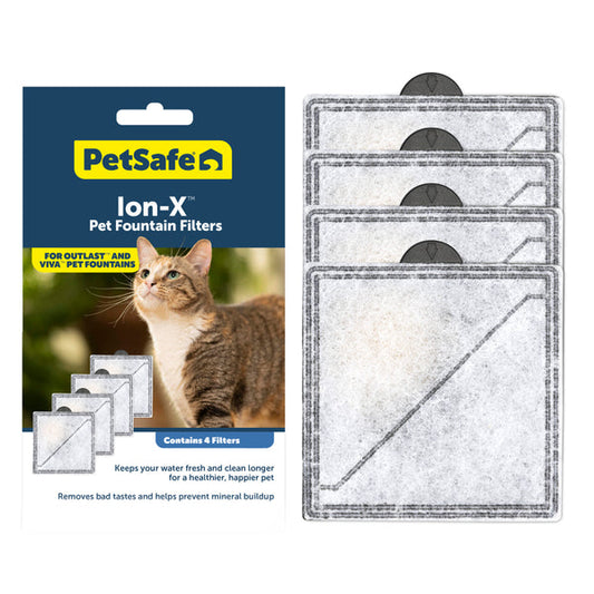 PETSAFE DOG & CAT ION - X FILTER - 4 PACK