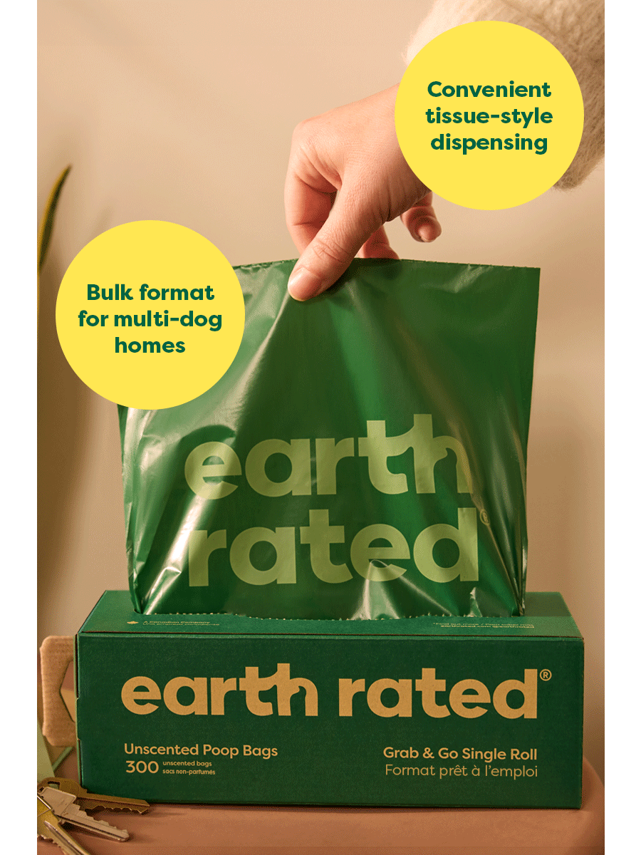 Earth Rated Grab & Go Poop Bags (300ct)