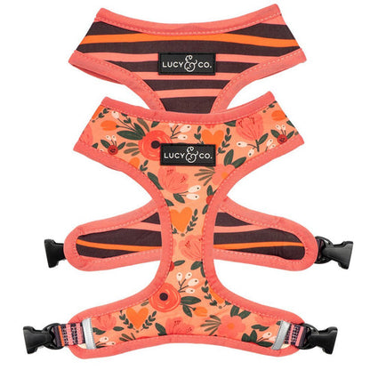 Posy Pink Reversible Harness