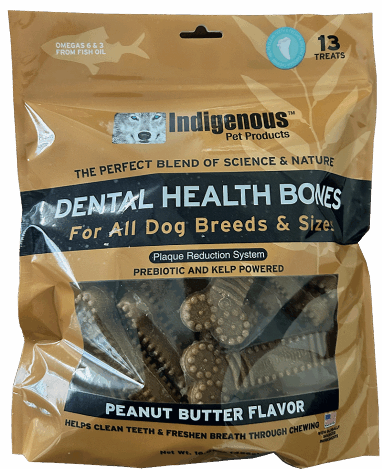 Indigenous Dental Health Bones Peanut Butter 17oz