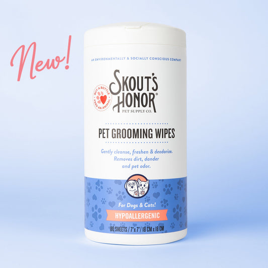 Skout's Honor Pet Grooming Wipes (80ct)