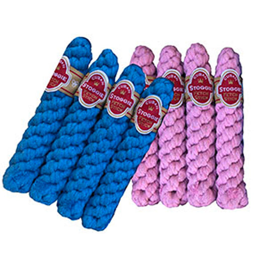 Petite Stoggie Fetch Stick Dog Toy, Pink & Blue