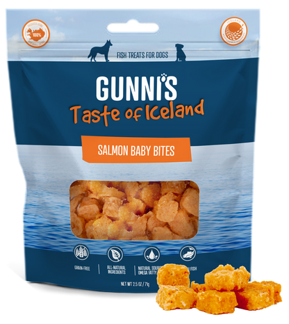 Gunni's Salmon Baby Bites 2.5oz