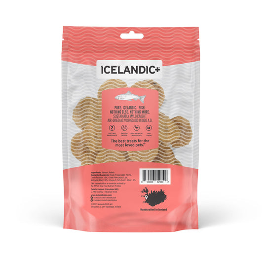 Icelandic+ Salmon Fish Chips Dog Treat 3oz