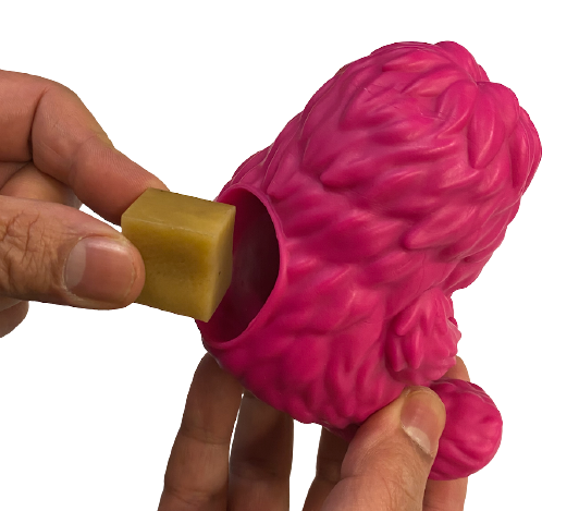 Yeti Puff And Play Toy - Light To Heavy-Moderate Chewers, Pink