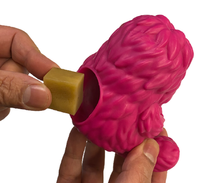 Yeti Puff And Play Toy - Light To Heavy-Moderate Chewers, Pink