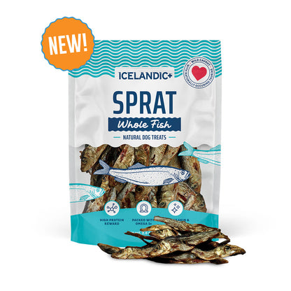 Icelandic+ Sprat Whole Fish Dog Treats