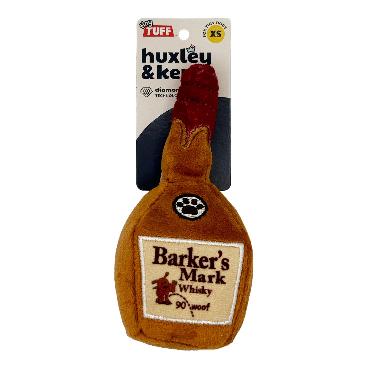 Tiny Tuff Barker's Mark Dog Toy