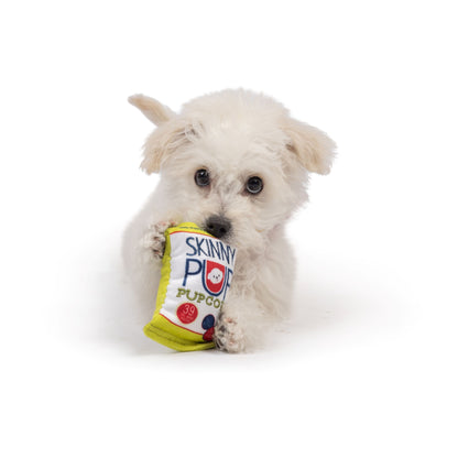 Tiny Tuff Skinny Pup Dog Toy