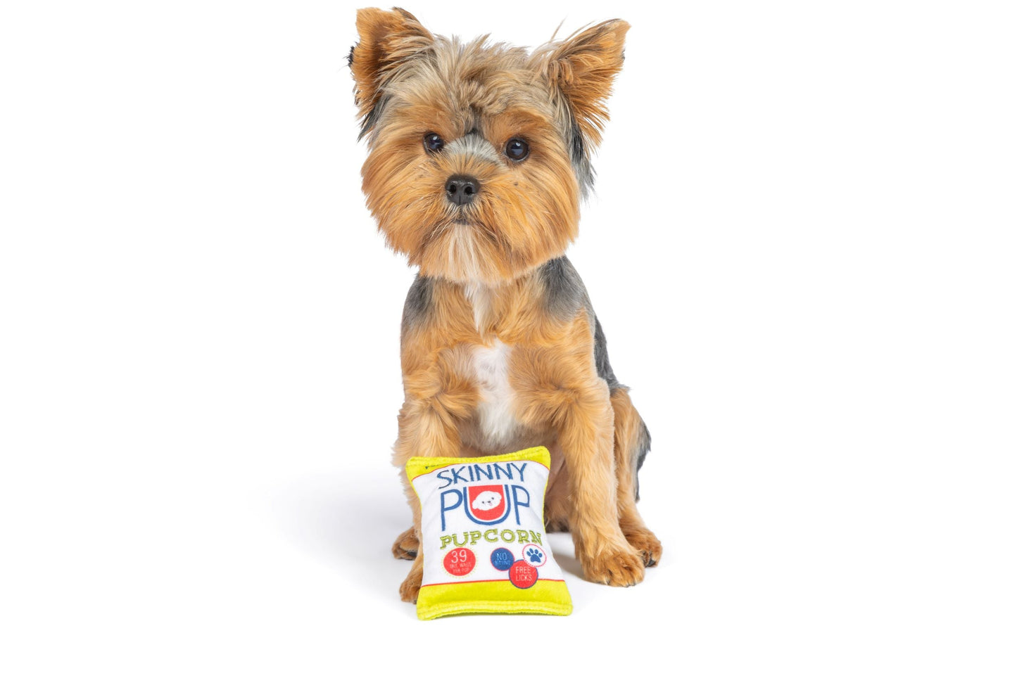 Tiny Tuff Skinny Pup Dog Toy