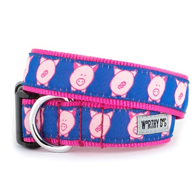 Wilbur Pig Dog Collar