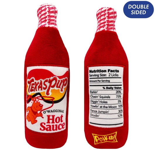 Texas Pup Hot Sauce Dog Toy
