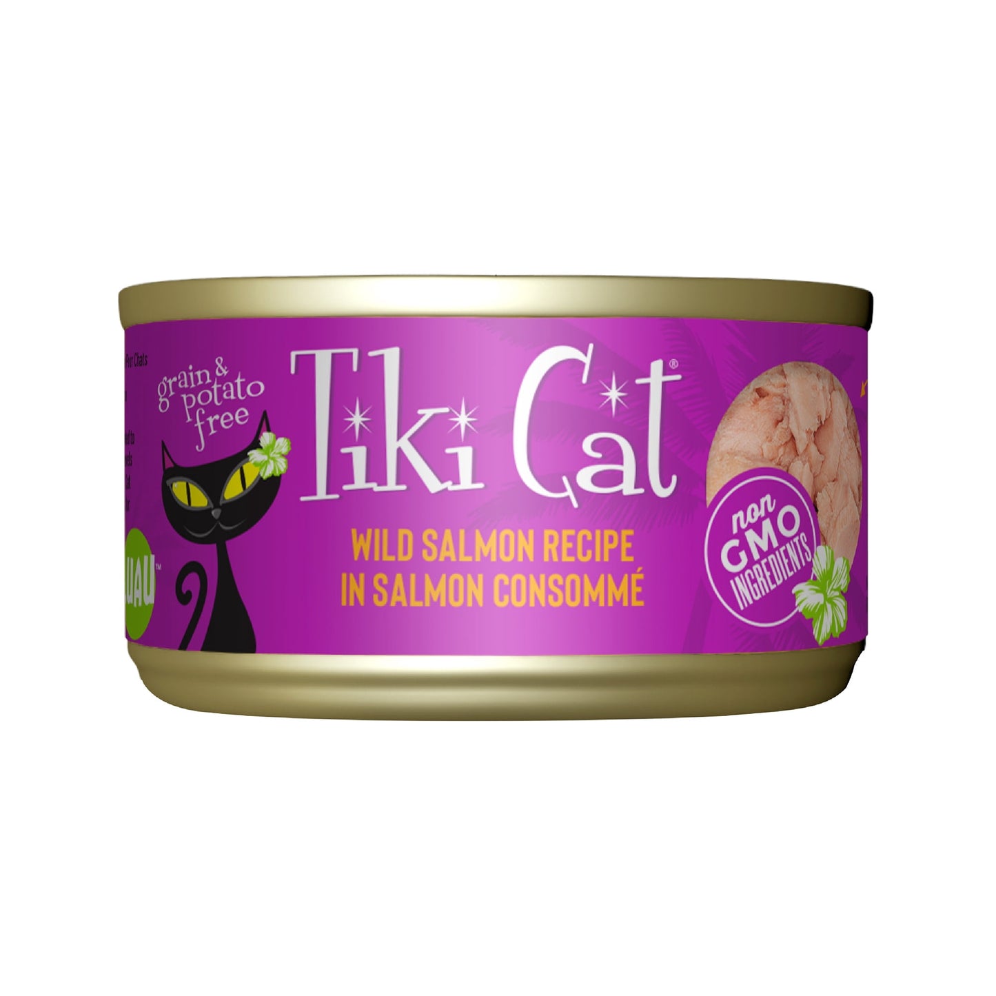 Tiki Cat LUAU WILD SALMON 2.8OZ