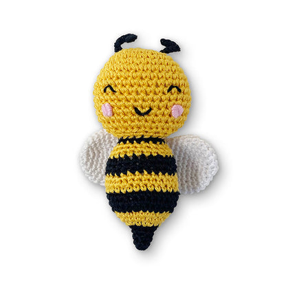 Crochet Squeaker Toy - Bumble Bee