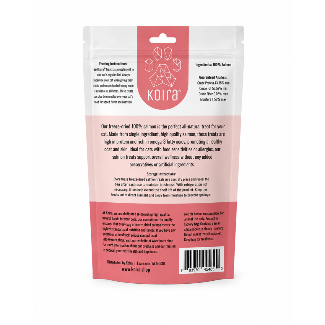Koira | Freeze-dried Salmon Cat Treats