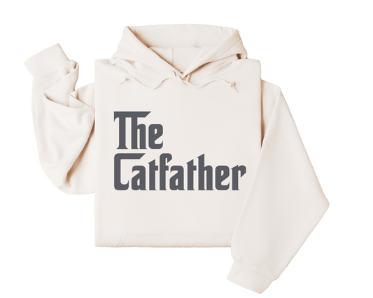 The CatFather Hoodie, Cream