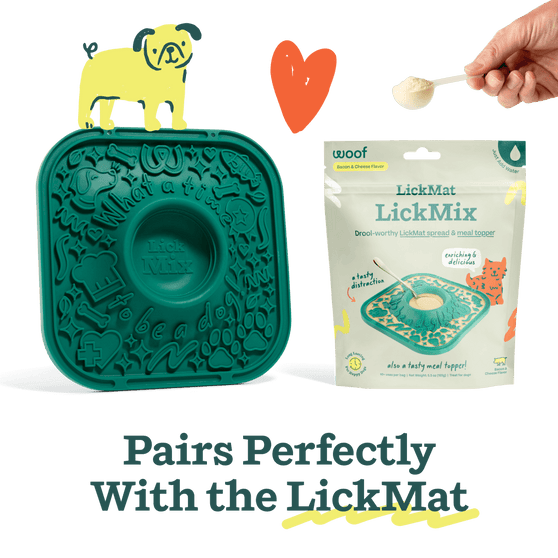 Woof Pet LickMix - Bacon & Cheese 5.5oz
