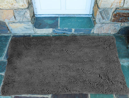 Soggy Doggy Absorbent Doormat (Plain), Grey