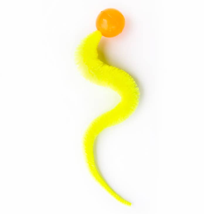 Wiggly Glow - Glow in the Dark Cat Toy Bouncy Ball