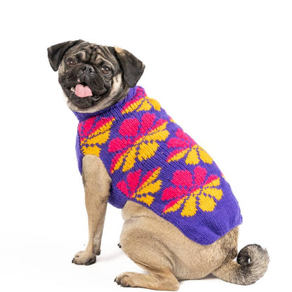 Flower Power Dog Sweater