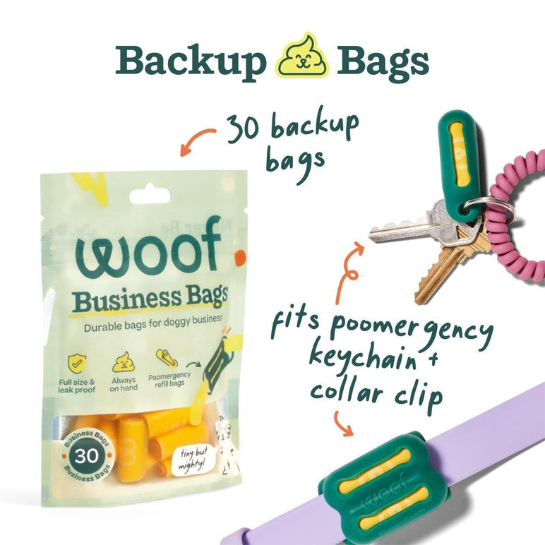Woof Pet | Poomergency, Refills 30pk