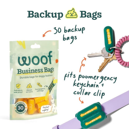 Woof Pet | Poomergency, Refills 30pk