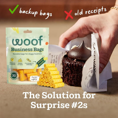 Woof Pet | Poomergency, Refills 30pk