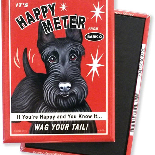 Dog Magnet - Scottie "Happy Meter"