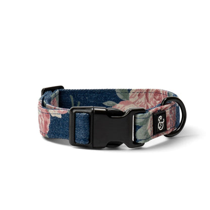 Smell the Roses Denim Collar