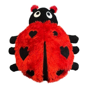 FABDOG Fluffy Ladybug Toy