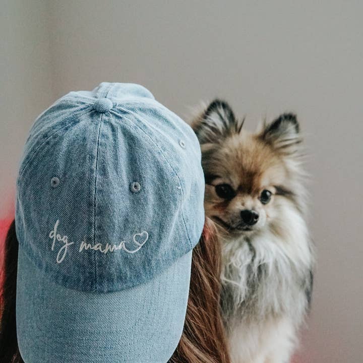 Dog Mama Denim Hat